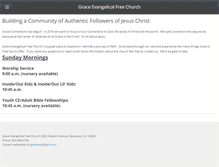 Tablet Screenshot of grace-efree.org